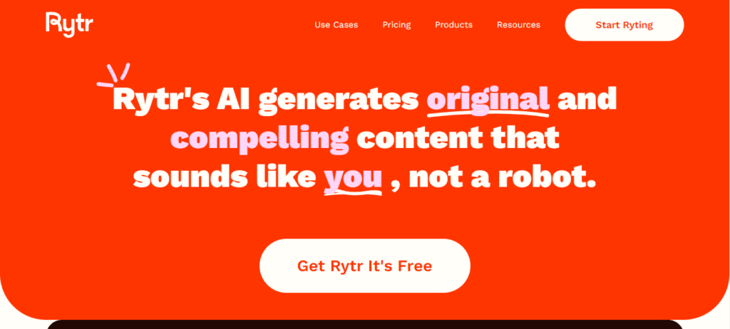 Best AI Content Generators: rytr