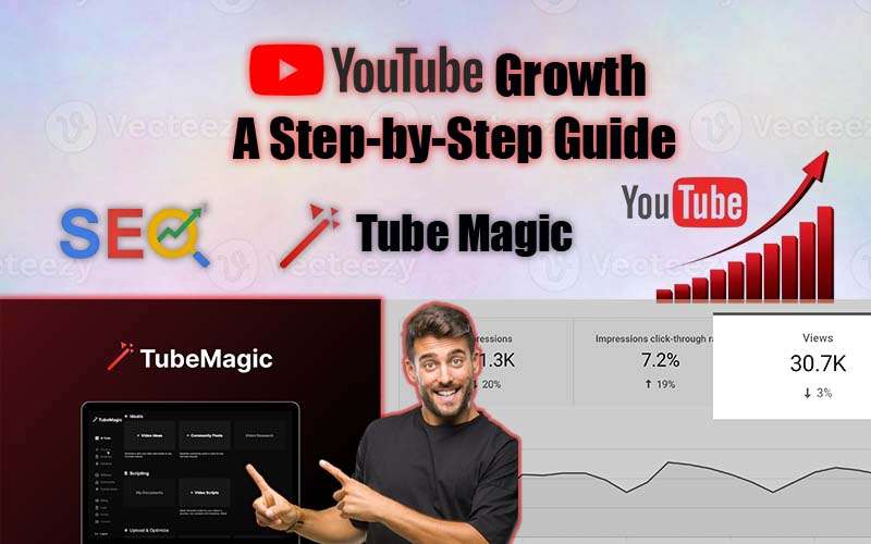 Read more about the article Mastering YouTube Growth: A Step-by-Step Guide in 2024.